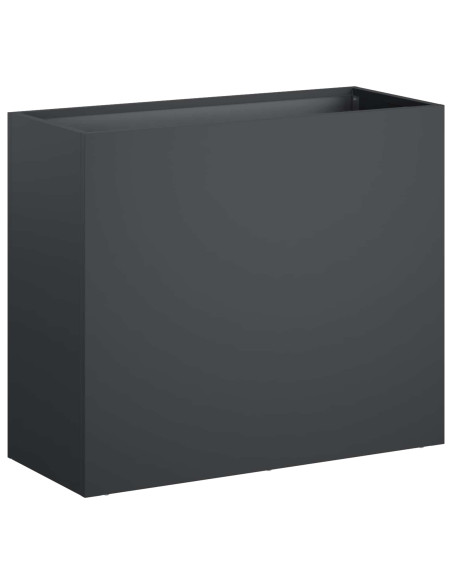 Vaso da giardino Antracite 50 x 20 x 40 cm