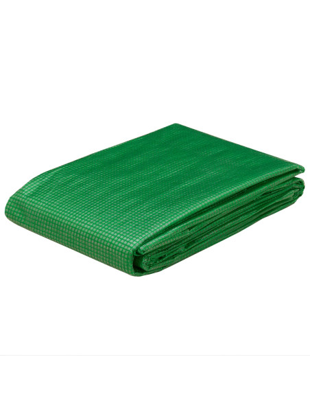 Telo con Occhielli Verde 8 x 12 m 140 gsm PE