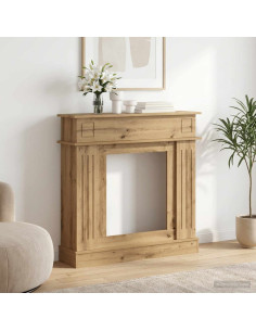 Cornice per camino Rovere Artigianale 102 x 26 x 100 cm