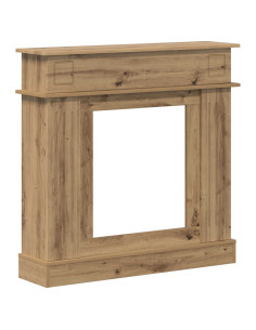 Cornice per camino Rovere Artigianale 102 x 26 x 100 cm 2