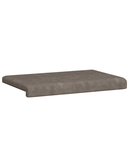 Cuscino per panchina Similpelle Grigio Profondità 35 cm