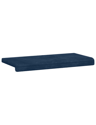 Cuscino per panchina Corduroy Morbido Blu navy Profondità 35 cm
