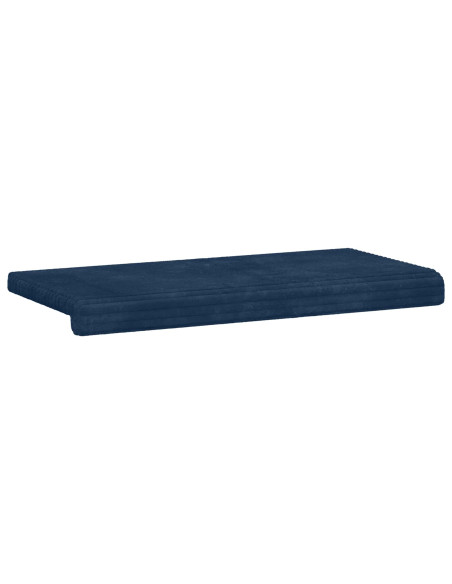 Cuscino per panchina Corduroy Morbido Blu navy Profondità 35 cm