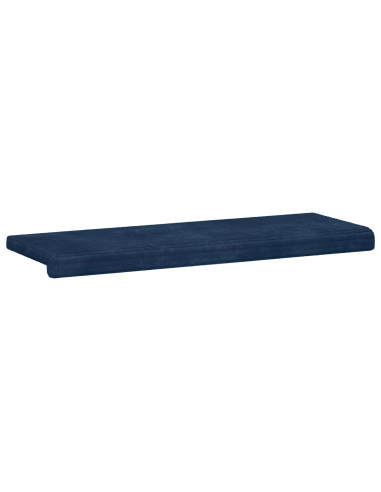 Cuscino per panchina Corduroy Morbido Blu navy Profondità 35 cm
