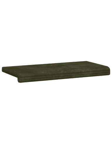 Cuscino per panchina Corduroy Morbido Verde Profondità 35 cm