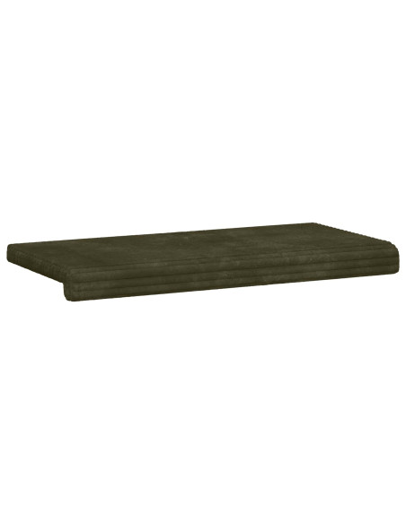 Cuscino per panchina Corduroy Morbido Verde Profondità 35 cm