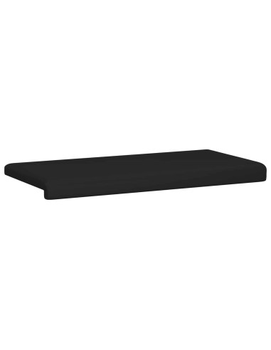Cuscino per panchina Similpelle Nero Profondità 35 cm