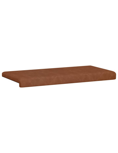 Cuscino per panchina Similpelle Marrone Profondità 35 cm