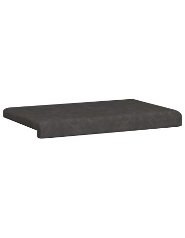 Cuscino per panchina Similpelle Nero Profondità 35 cm