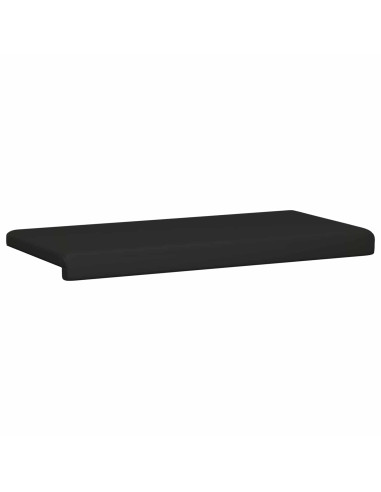 Cuscino per panchina Similpelle Nero Profondità 35 cm