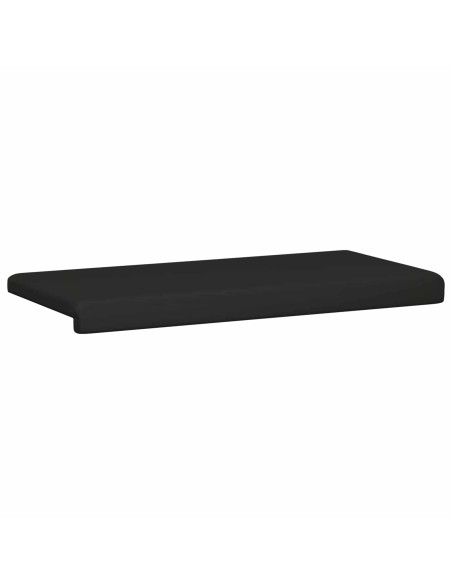 Cuscino per panchina Similpelle Nero Profondità 35 cm