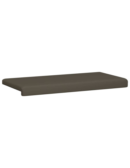 Cuscino per panchina Similpelle Grigio Profondità 35 cm
