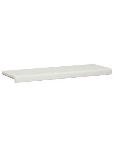 Cuscino per panchina Similpelle Bianco Profondità 35 cm