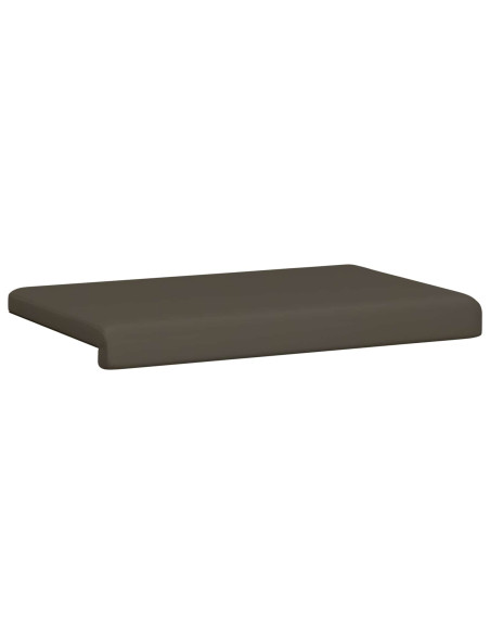 Cuscino per panchina Similpelle Grigio Profondità 35 cm