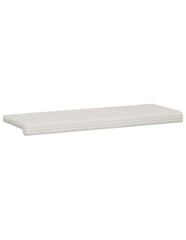 Cuscino per panchina Corduroy Morbido Crema Profondità 35 cm