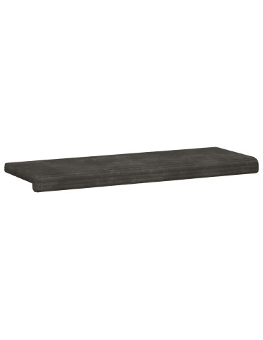 Cuscino per panchina Corduroy Morbido Antracite