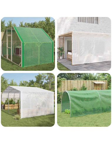 Telo con Occhielli Verde 3 x 4 m 140 gsm PE