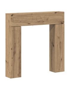 Cornice per camino Rovere Artigianale 102 x 18 x 100,5 cm 2