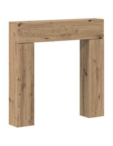 Cornice per camino Rovere Artigianale 102 x 18 x 100,5 cm