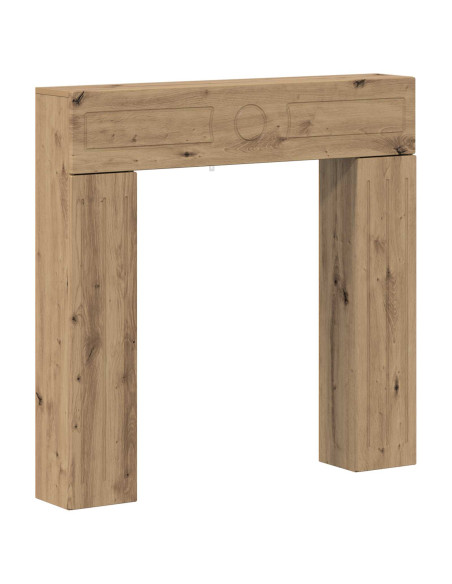 Cornice per camino Rovere Artigianale 102 x 18 x 100,5 cm