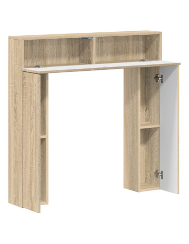Cornice per camino Rovere Sonoma 102 x 18 x 100,5 cm