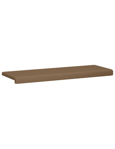 Cuscino per panchina Similpelle Cappuccino Profondità 35 cm