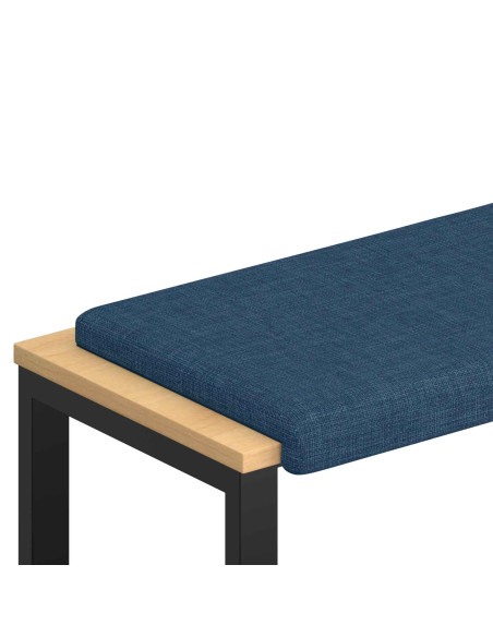 Cuscino per panchina Tessuto Blu Profondità 35 cm