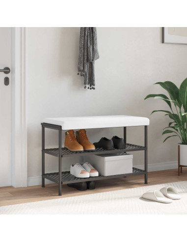 Cuscino per panchina Tessuto Bianco Profondità 35 cm