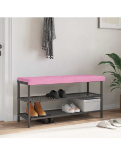 Cuscino per panchina Tessuto Rosa Profondità 35 cm
