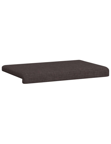 Cuscino per panchina Tessuto Marrone Scuro Profondità 35 cm