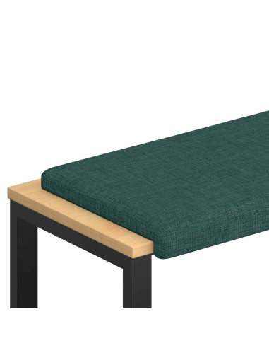 Cuscino per panchina Tessuto Verde Scuro Profondità 35 cm