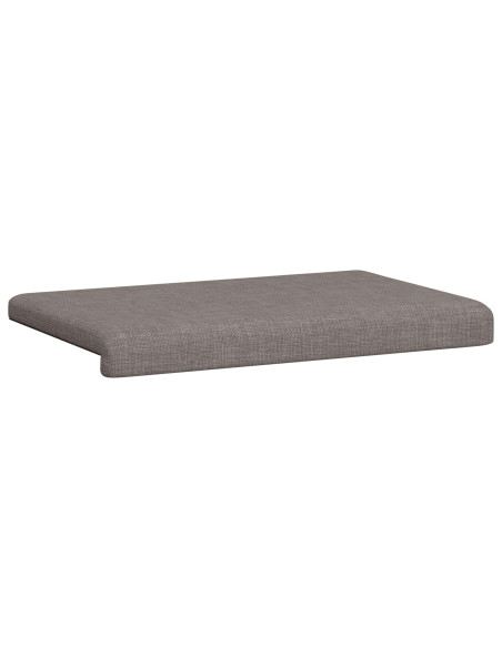 Cuscino per panchina Tessuto Tortora Profondità 35 cm