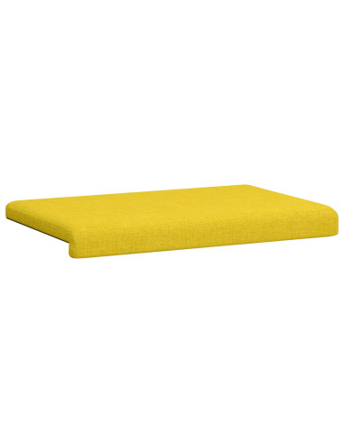 Cuscino per panchina Tessuto Giallo Chiaro Profondità 35 cm