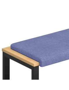 Cuscino per panchina Tessuto Blu jeans Profondità 35 cm 2