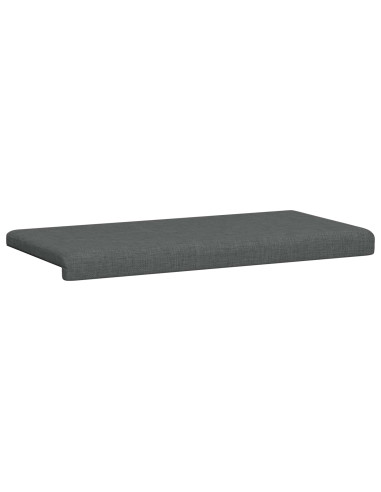 Cuscino per panchina Tessuto Grigio Scuro Profondità 35 cm
