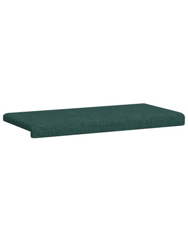 Cuscino per panchina Tessuto Verde Scuro Profondità 35 cm