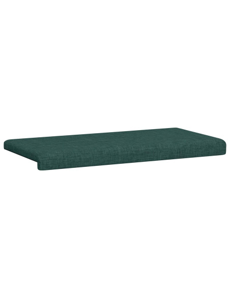 Cuscino per panchina Tessuto Verde Scuro Profondità 35 cm