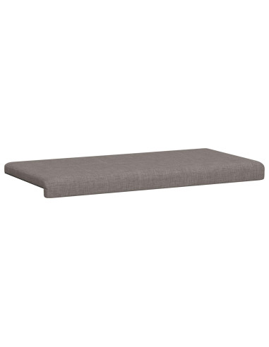 Cuscino per panchina Tessuto Tortora Profondità 35 cm