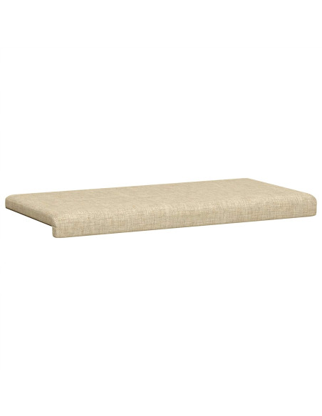 Cuscino per panchina Tessuto Crema Profondità 35 cm