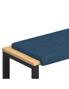 Cuscino per panchina Tessuto Blu Profondità 35 cm 2