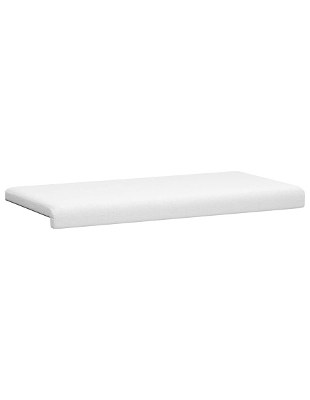Cuscino per panchina Tessuto Bianco Profondità 35 cm