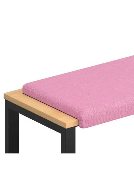 Cuscino per panchina Tessuto Rosa Profondità 35 cm