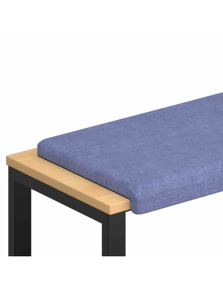 Cuscino per panchina Tessuto Blu jeans Profondità 35 cm