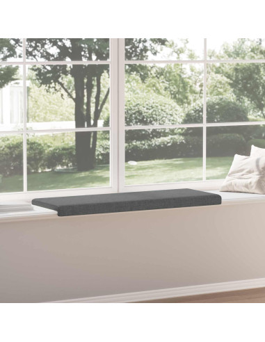 Cuscino per panchina Tessuto Grigio Scuro Profondità 35 cm