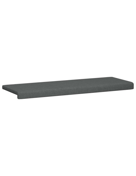Cuscino per panchina Tessuto Grigio Scuro Profondità 35 cm