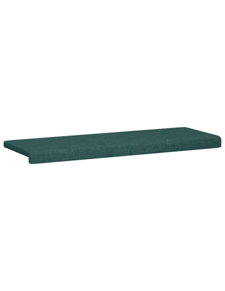 Cuscino per panchina Tessuto Verde Scuro Profondità 35 cm
