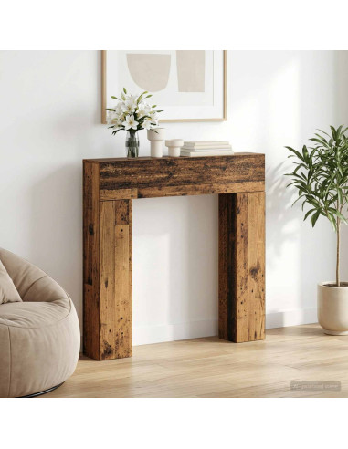 Cornice per camino Legno antico 102 x 18 x 100,5 cm