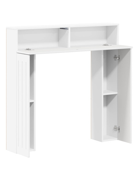 Cornice per camino Bianco 102 x 18 x 100,5 cm