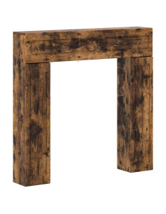 Cornice per camino Rovere Fumo 102 x 18 x 100,5 cm 2