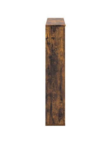 Cornice per camino Rovere Fumo 100 x 20 x 100 cm